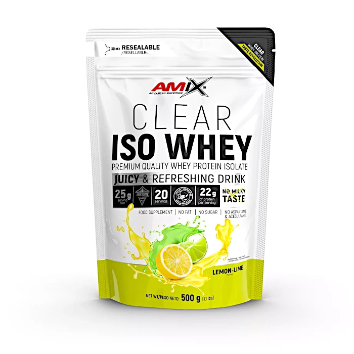 clear iso whey 500 g lemon lime amix nutrition 700